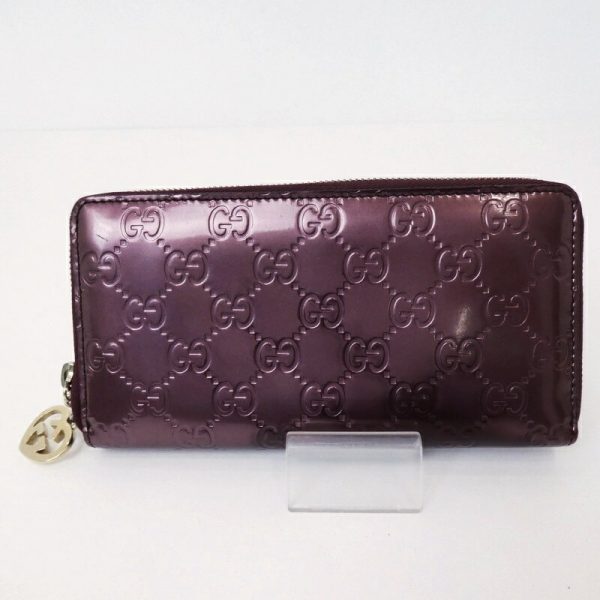 imgrc0085405043 Gucci Lovely Heart Long Wallet Purple