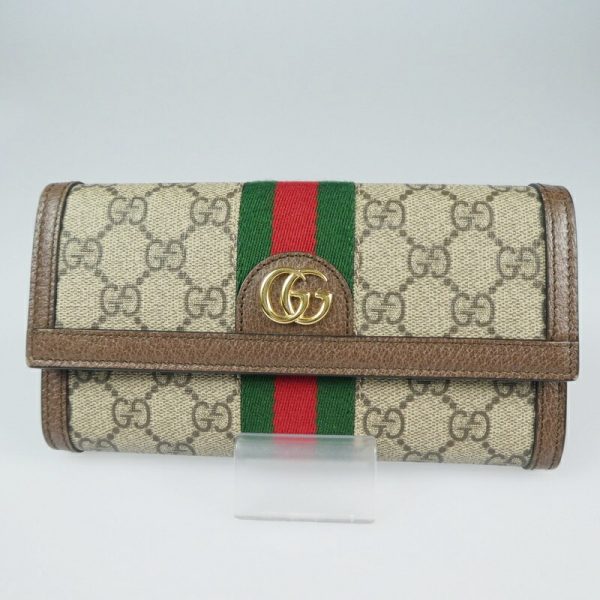 imgrc0085508308 Gucci Ophidia GG Continental Wallet Beige