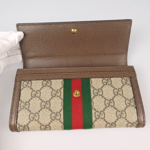 imgrc0085508321 Gucci Ophidia GG Continental Wallet Beige