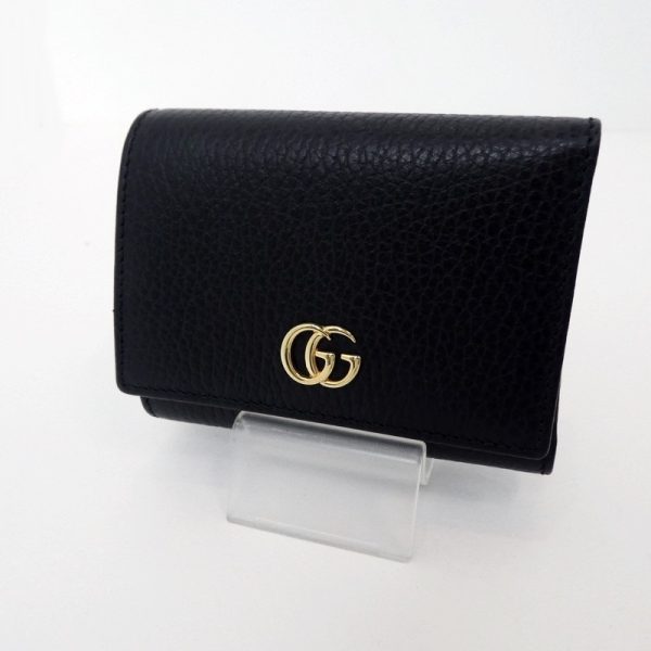 imgrc0085647347 Gucci GG Marmont Tri FWallet Black