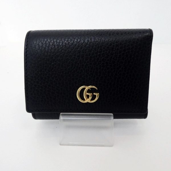 imgrc0085647348 Gucci GG Marmont Tri FWallet Black