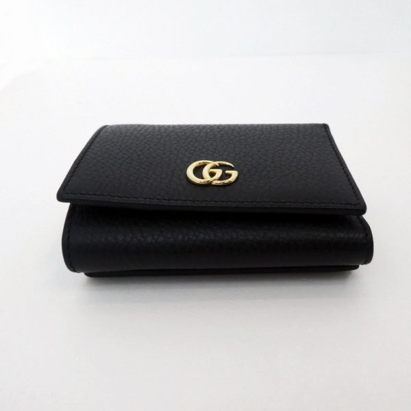 imgrc0085647367 Gucci GG Marmont Tri FWallet Black