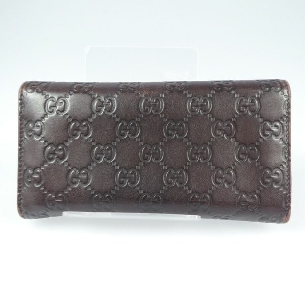 imgrc0085724488 Gucci Guccisima Bi FLong Wallet Brown