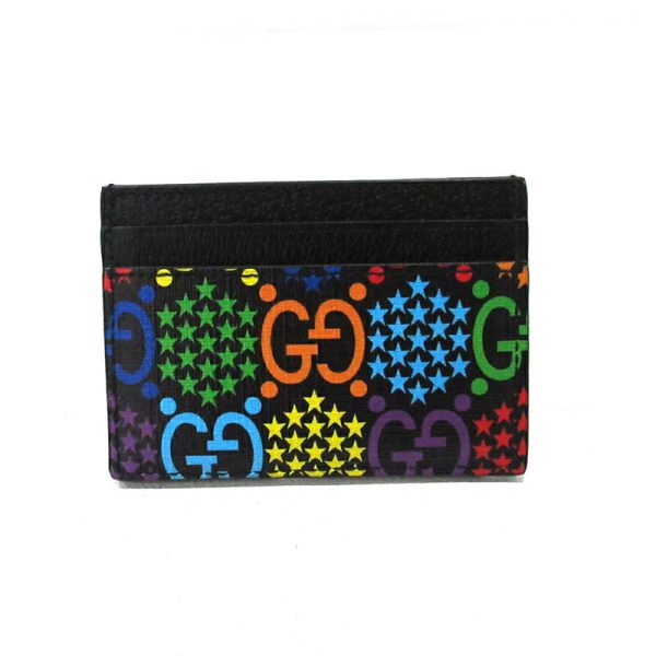 imgrc0085817180 Gucci GG Psychedelic Card Case Black