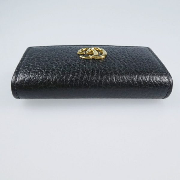 imgrc0085860718 Gucci GG Marmont 6 Key Case Black