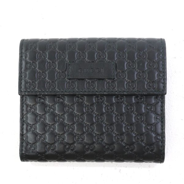 imgrc0085907071 Gucci Micro Guccisima W Hook Bi FWallet Black