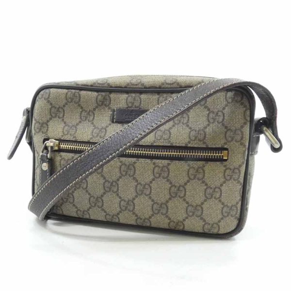 imgrc0085909214 Gucci GG Supreme Shoulder Bag Brown