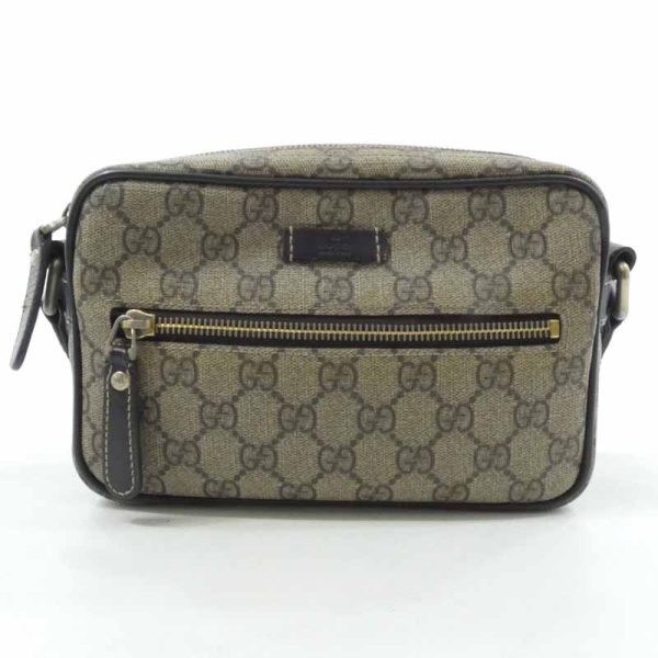 imgrc0085909215 Gucci GG Supreme Shoulder Bag Brown