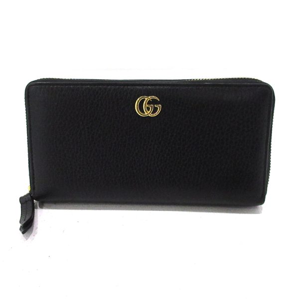 imgrc0086017722 Gucci GG Petit Marmont Long Wallet Black