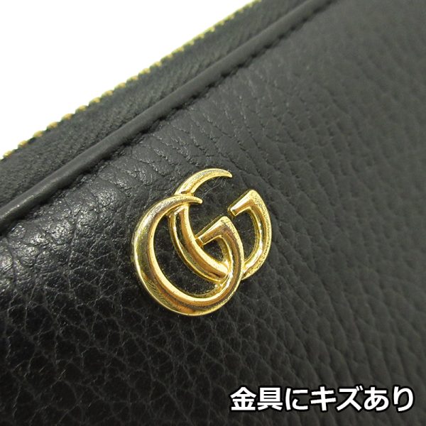 imgrc0086017729 Gucci GG Petit Marmont Long Wallet Black