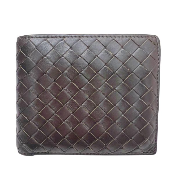 imgrc0086092905 Bottega Veneta Bifold Wallet Intrecciato Dark Brown