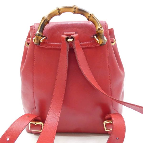 imgrc0086098894 Gucci Rucksack Bamboo Red