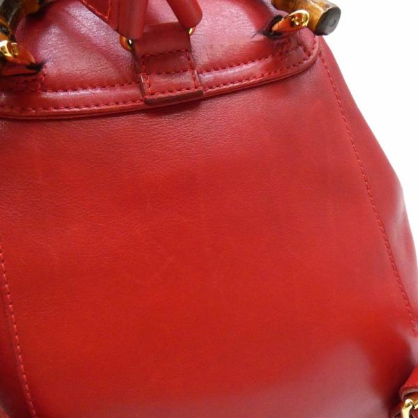 imgrc0086098898 Gucci Rucksack Bamboo Red