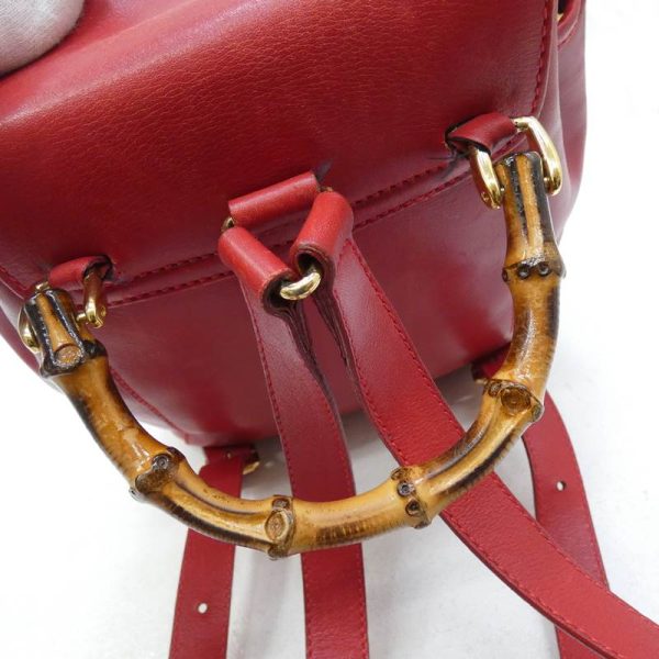 imgrc0086098904 Gucci Rucksack Bamboo Red