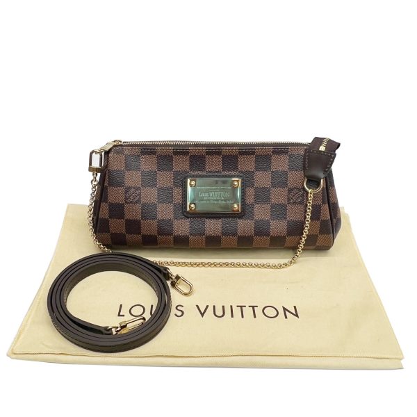 imgrc0086150415 Louis Vuitton Eva Shoulder Bag Damier Canvas Brown