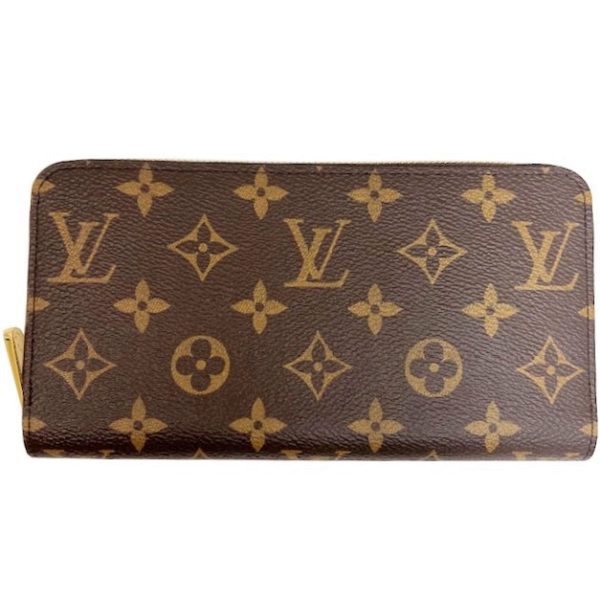 imgrc0086156858 Louis Vuitton Zippy Wallet Long Wallet Monogram Canvas Brown