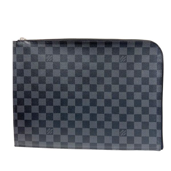 imgrc0086164328 Louis Vuitton Pochette Jour GM NM Clutch Graphite Black