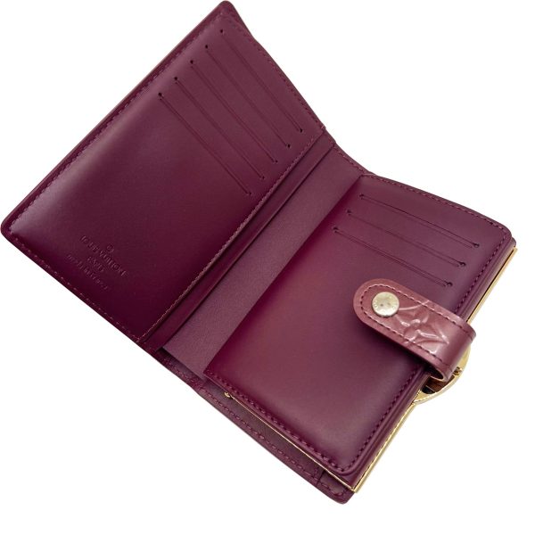 imgrc0086176424 Louis Vuitton Portefeuille Viennois Bifold Wallet Vernis Purple