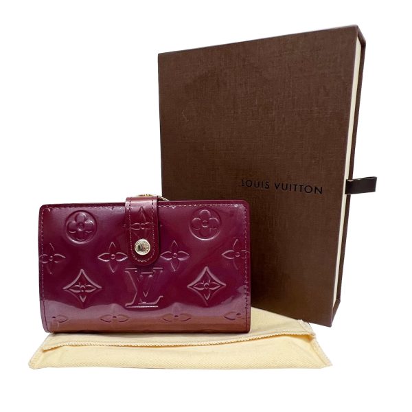 imgrc0086176427 Louis Vuitton Portefeuille Viennois Bifold Wallet Vernis Purple