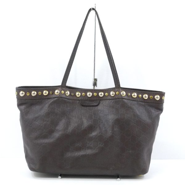 imgrc0086214637 Gucci Guccisima Studded Tote Bag Brown