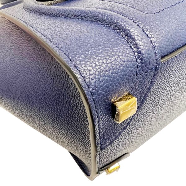 imgrc0086229618 CELINE Luggage Micro Handbag Blue