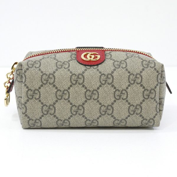 imgrc0086311381 Gucci GG Supreme Ophidia Case Pouch Red