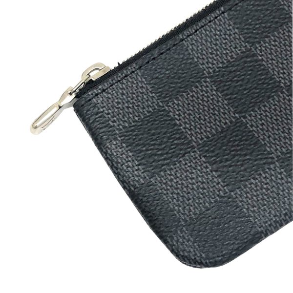 imgrc0086361868 Louis Vuitton Pochette Clé Coin Case Damier Graphite Canvas Black