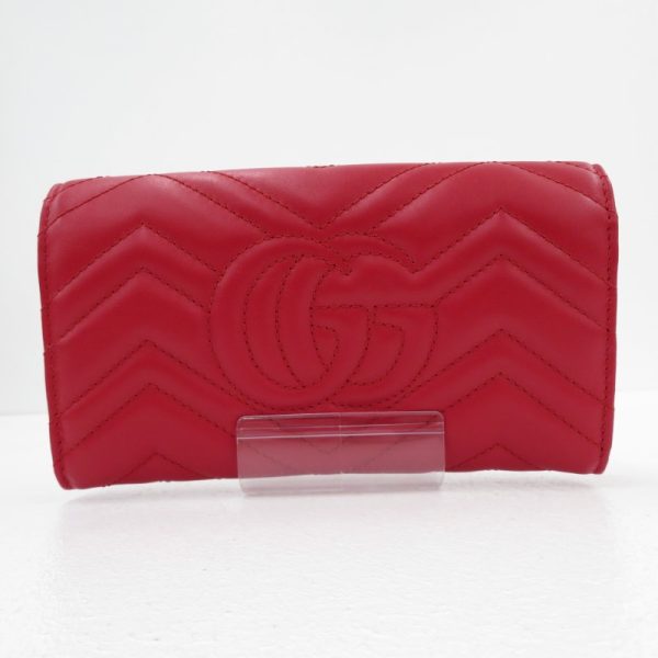 imgrc0086389801 Gucci GG Marmont Continental Wallet Red