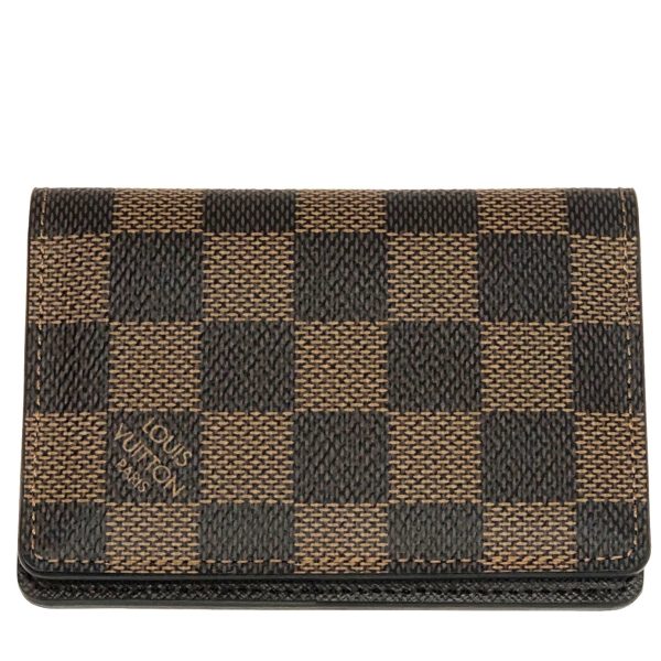 imgrc0086428004 Louis Vuitton Organizer de Poche Card Case Damier Canvas Black