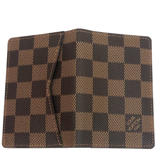 imgrc0086428005 Louis Vuitton Organizer de Poche Card Case Damier Canvas Black