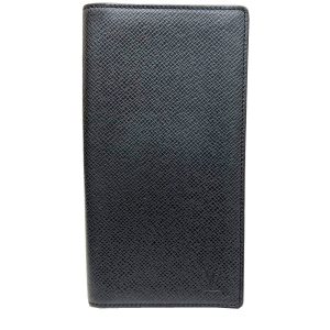 imgrc0086574414 Ferragamo Double Gancini Bifold Wallet Leather Black