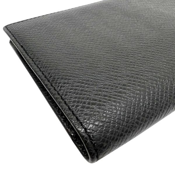 imgrc0086574418 Louis Vuitton Porto Carte Credit Billfold Wallet Taiga Leather Black