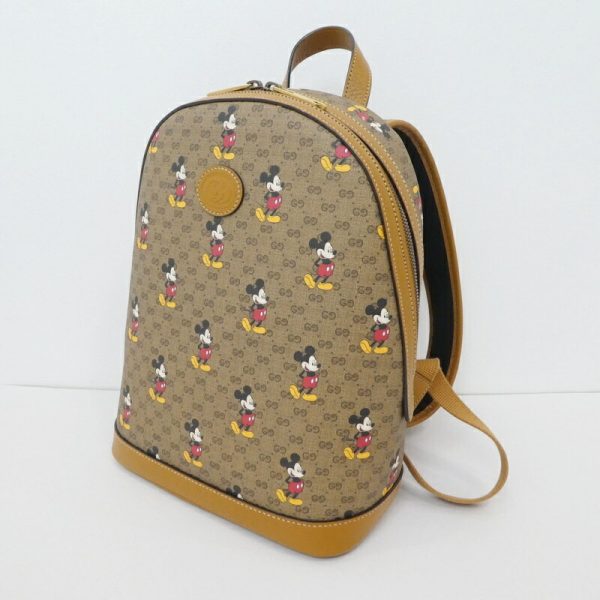 imgrc0086582304 Gucci Disney Small Backpack Brown