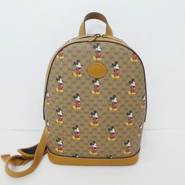 imgrc0086582305 Gucci Disney Small Backpack Brown