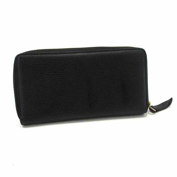 imgrc0086655920 Gucci GG Petit Marmont Long Wallet Black