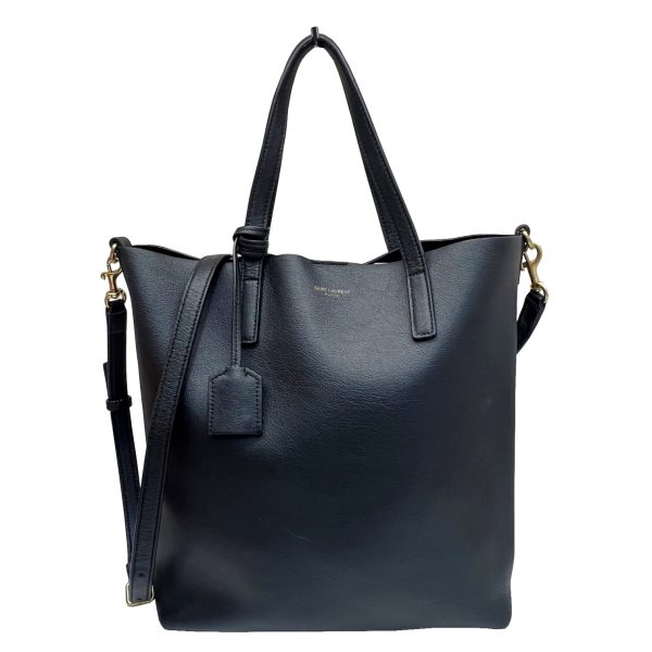 imgrc0086659634 Saint Laurent Toy Shopping 2WAY Shoulder Tote Bag Soft Leather Black