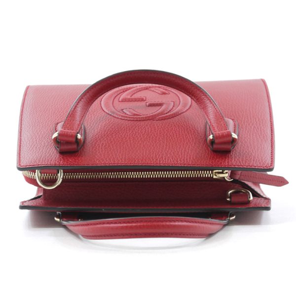 imgrc0086685197 Gucci Interlocking G 2WAY Bag Red