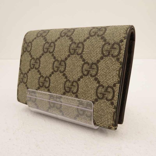 imgrc0086690485 Gucci GG Supreme Campus Wallet Beige