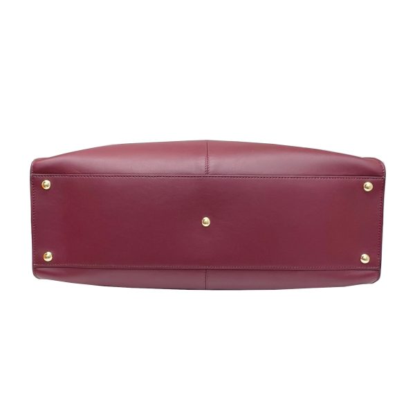 imgrc0086696945 FENDI Peekaboo X Rite Handbag Bordeaux