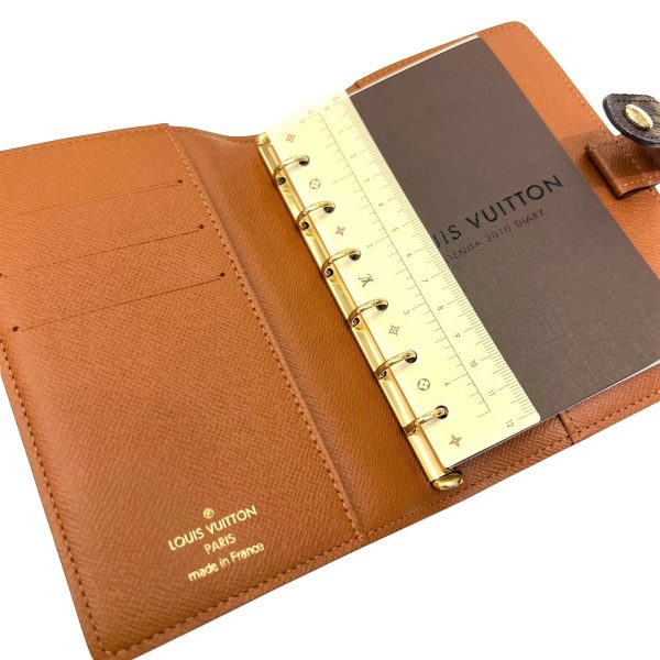 imgrc0086703815 Louis Vuitton Agenda PM Notebook Cover Monogram Canvas Brown