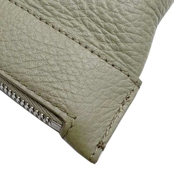 imgrc0086706041 Bottega Veneta Clutch Bag Shoulder Bag Leather Document Case Green