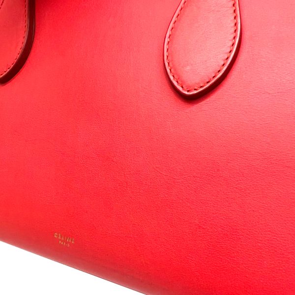 imgrc0086714060 CELINE Thai Mini Handbag Leather Red