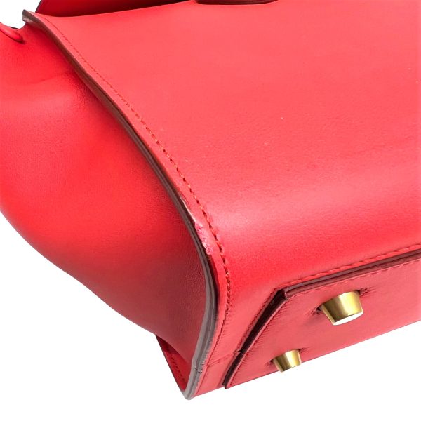 imgrc0086714065 CELINE Thai Mini Handbag Leather Red