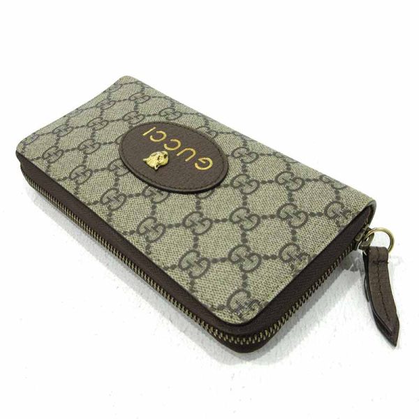 imgrc0086743140 Gucci GG Supreme Neo Long Wallet Beige