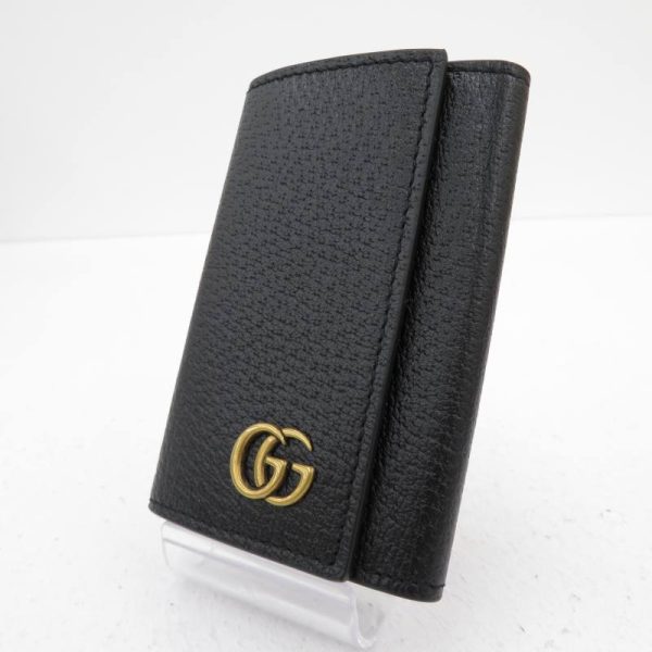 imgrc0086815864 Gucci GG Marmont 6 Key Case Black