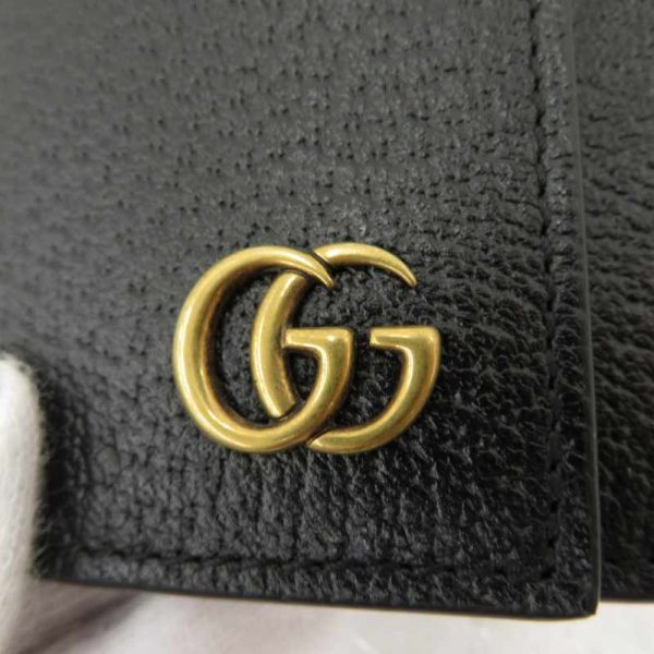 imgrc0086815874 Gucci GG Marmont 6 Key Case Black