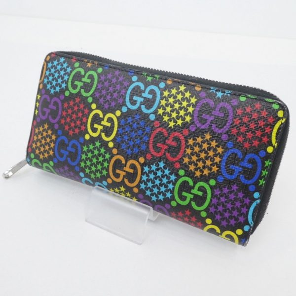 imgrc0086901400 Gucci GG Psychedelic Long Wallet Black