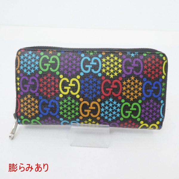 imgrc0086901401 Gucci GG Psychedelic Long Wallet Black