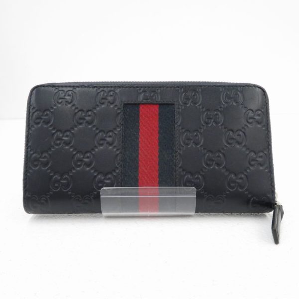 imgrc0086959619 Gucci Web Long Wallet Blue