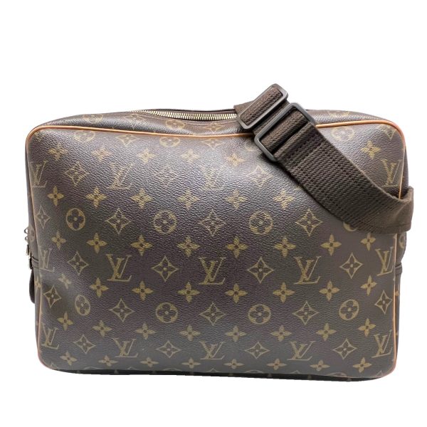 imgrc0087051326 Louis Vuitton Reporter GM Shoulder Bag Monogram Canvas Brown